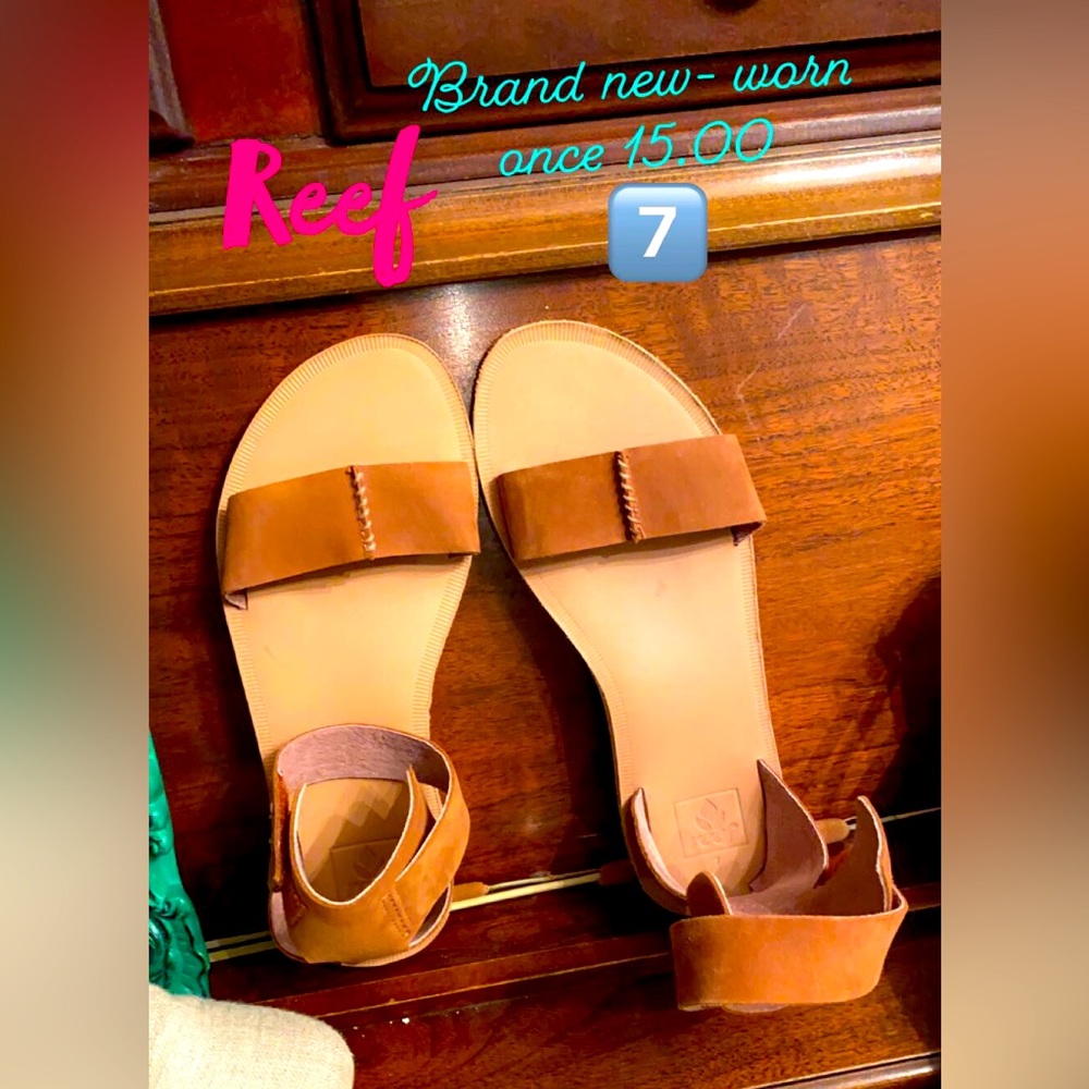 REEF SANDALS!!! 💥Brand New💥Worn Once!!